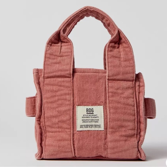 Urban Outfitters Handbags - NEW UO BDG Serena Corduroy Mini Tote Bag